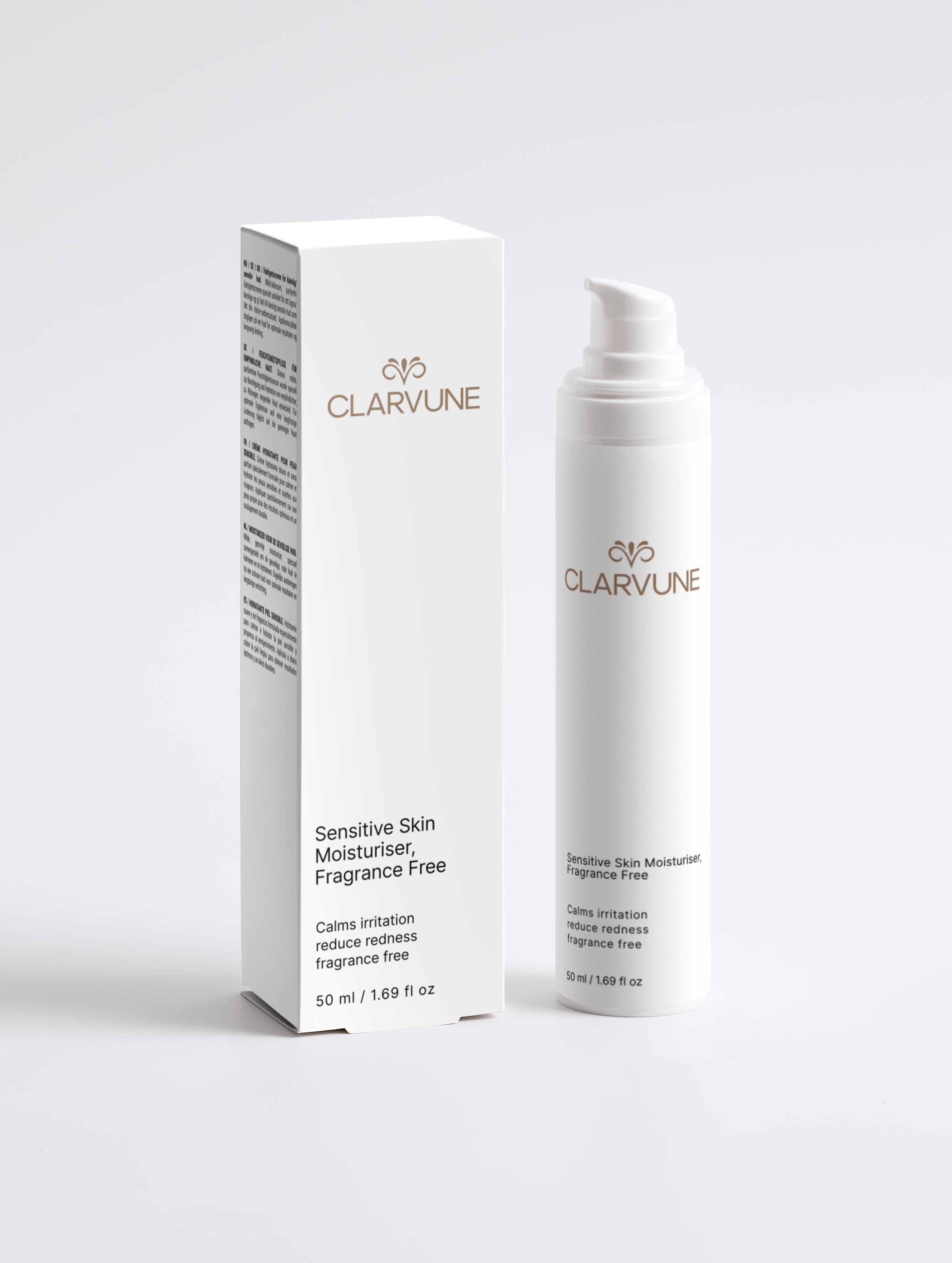 Sensitive Skin Moisturizer, Fragrance Free